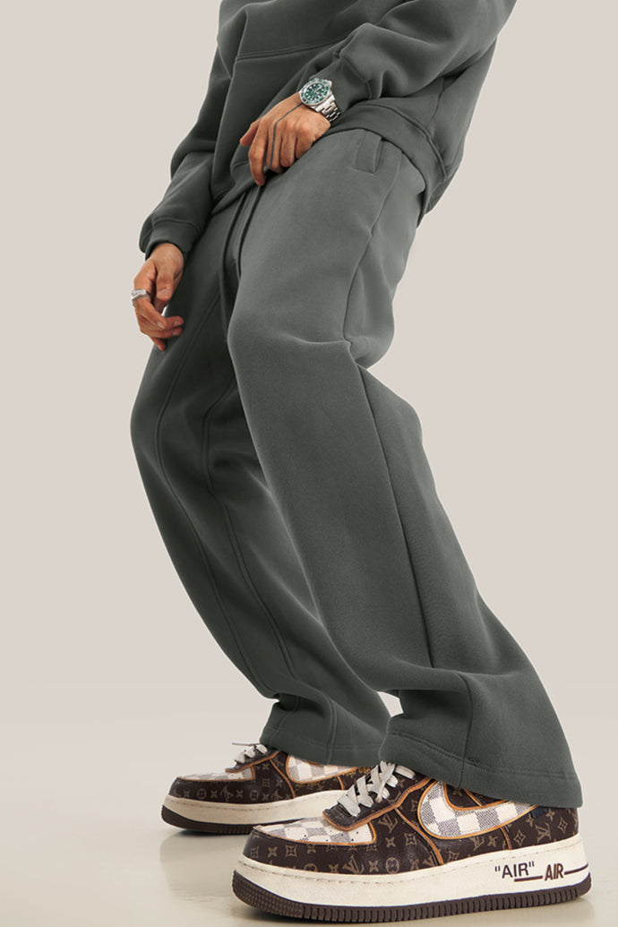 Concrete Grey Oversized Hoodie and Jogger Set