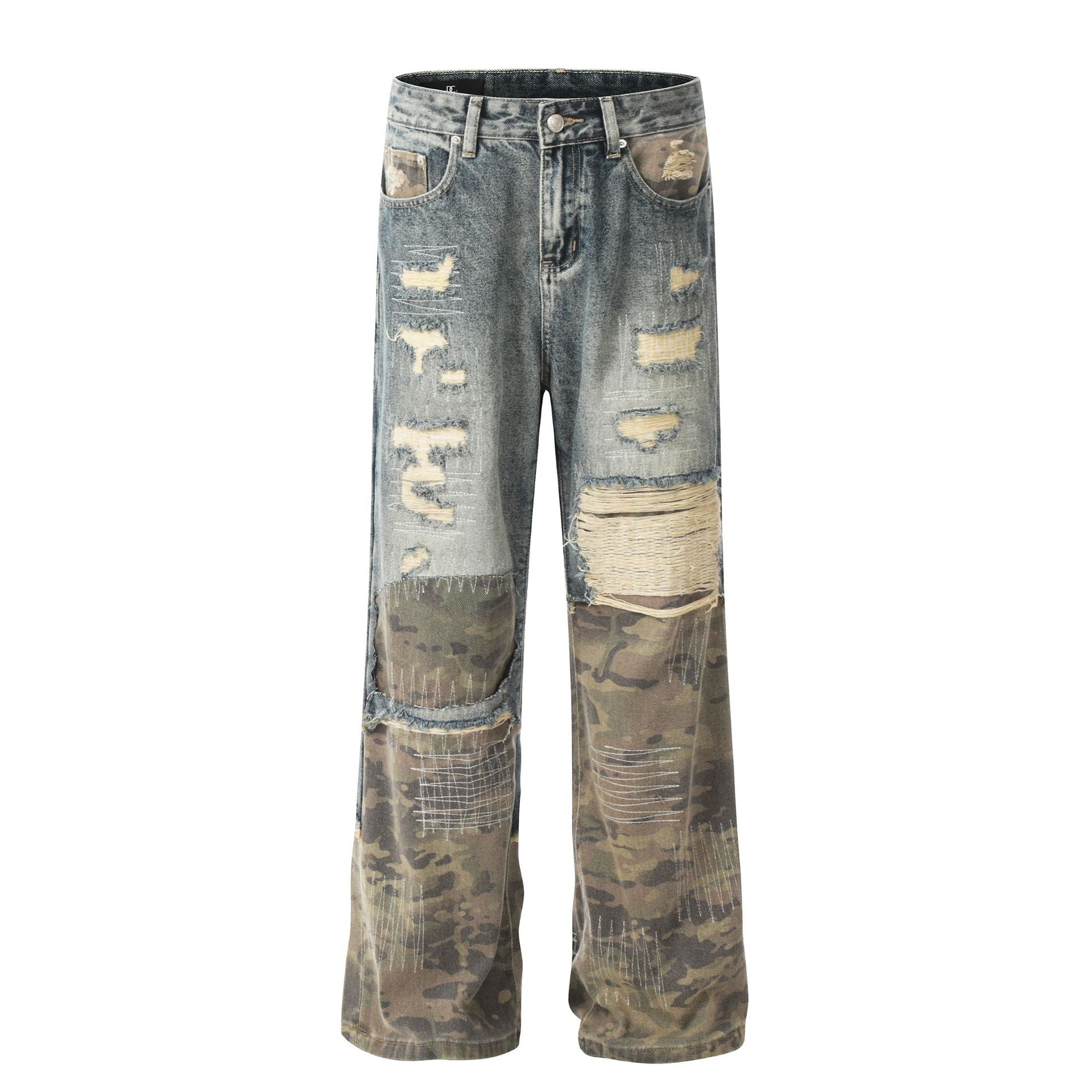 Camoflouge Vanguard Terrain Asymmetric Denim