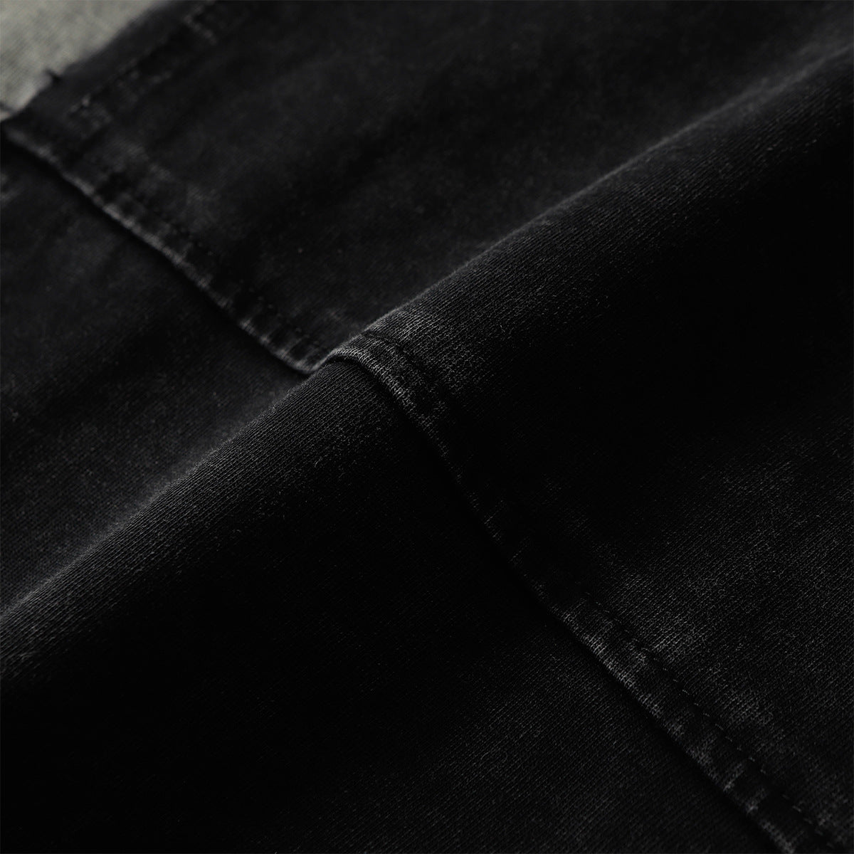 Monochrome Flow Panel T-Shirt