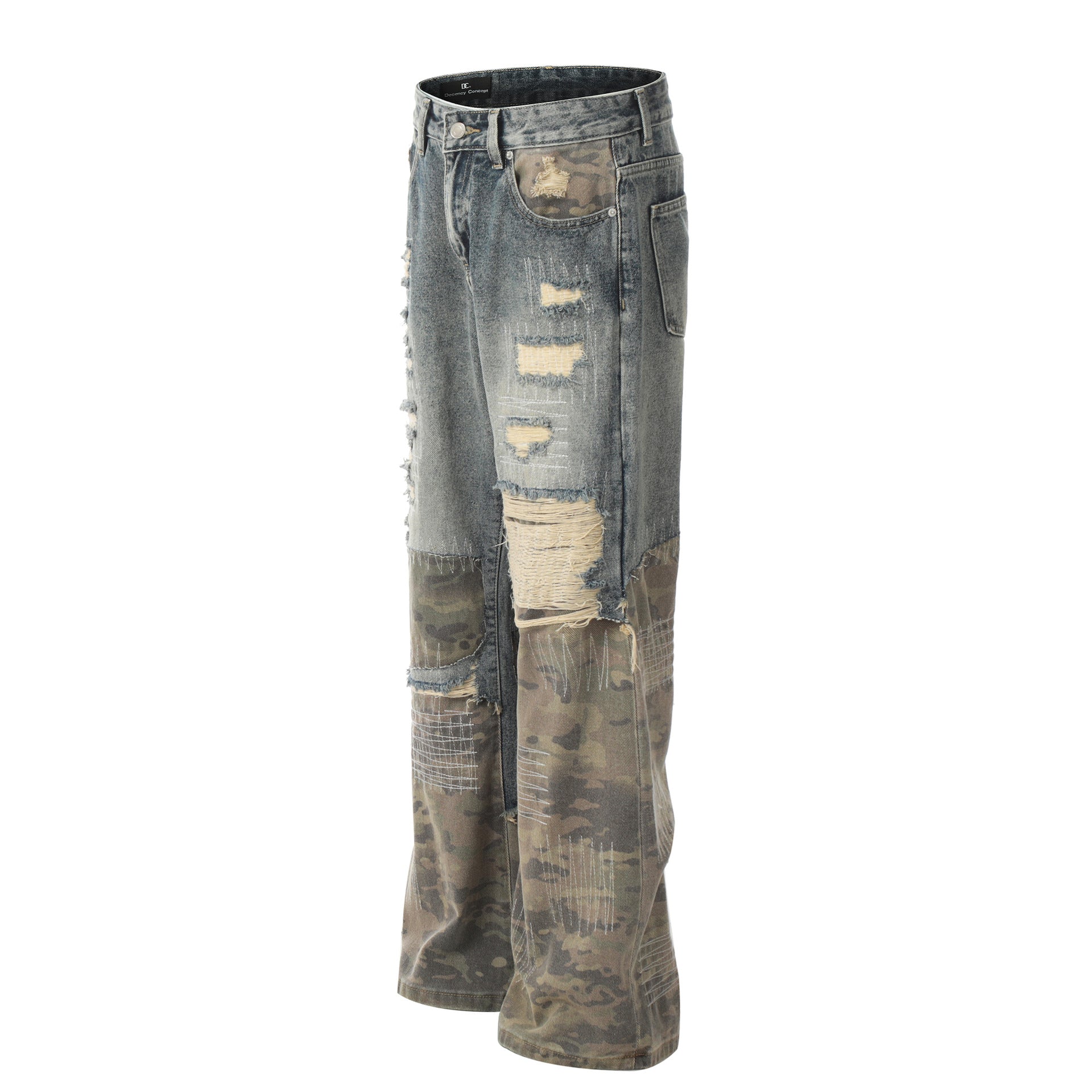 Camoflouge Vanguard Terrain Asymmetric Denim