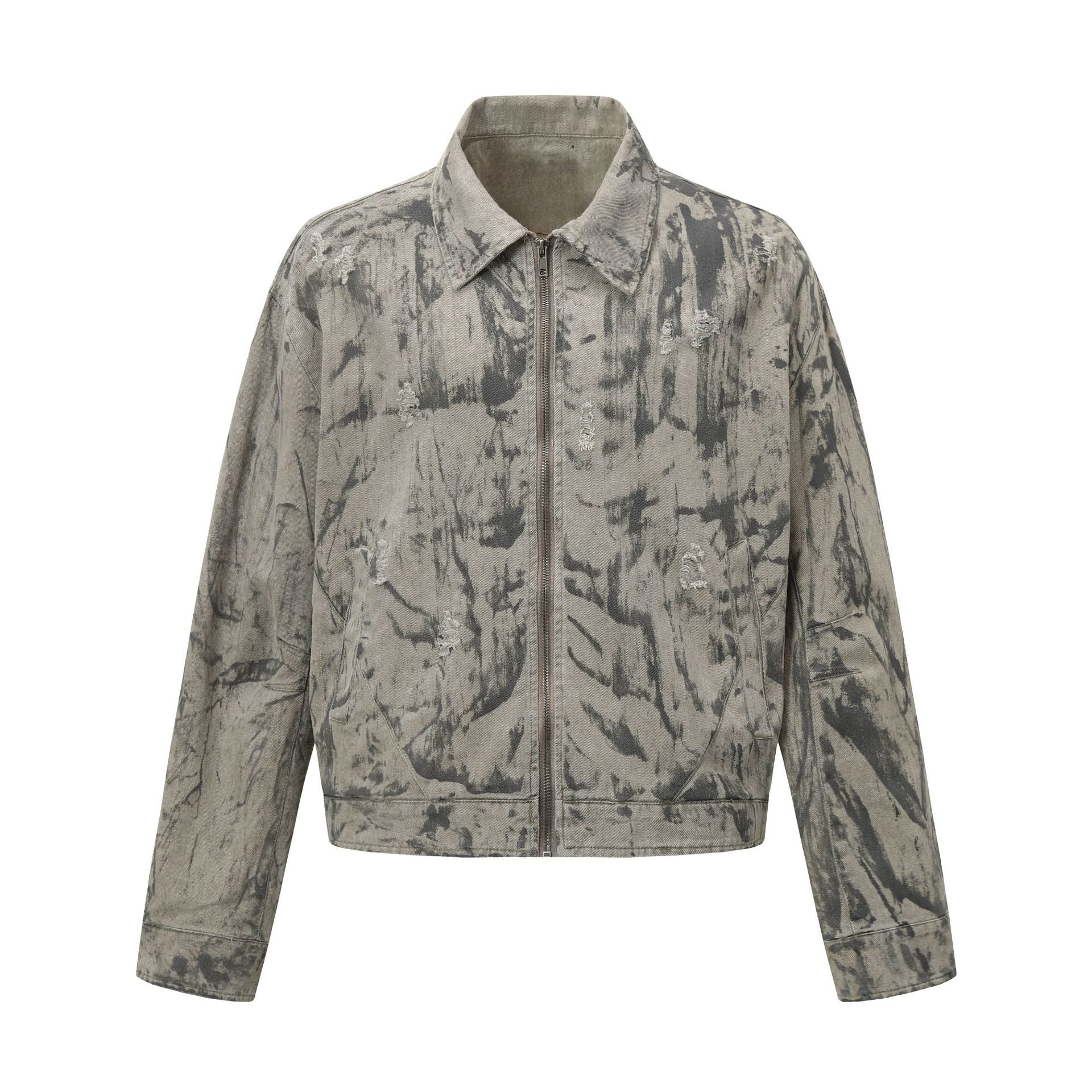 Eroded Terrain Abstract Jacket
