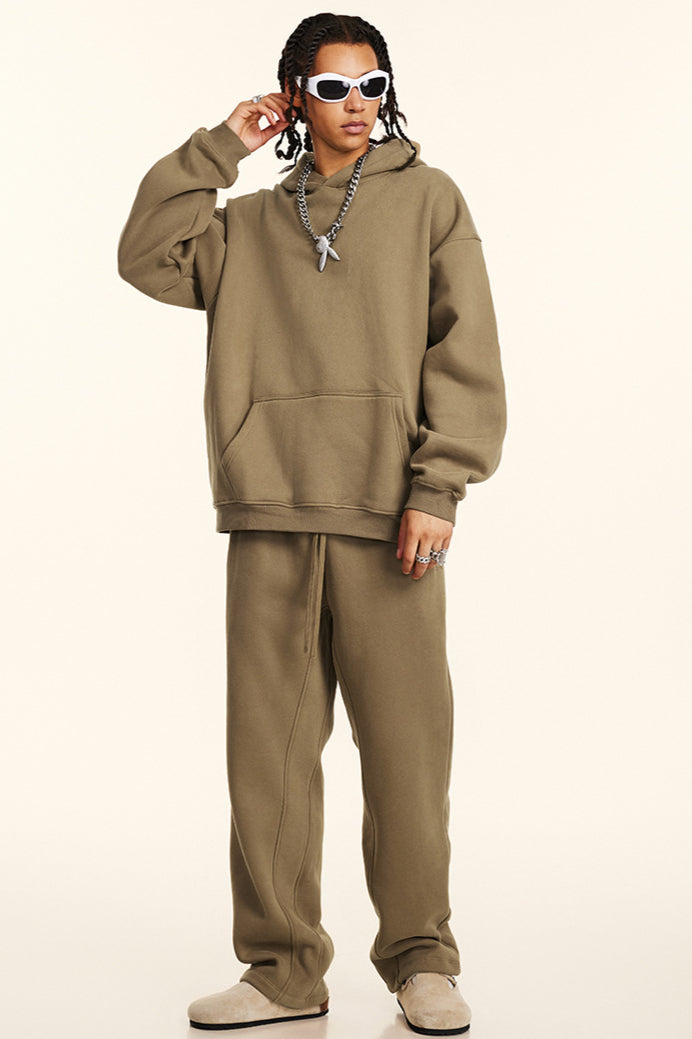 Caramel Oversized Pullover Hoodie