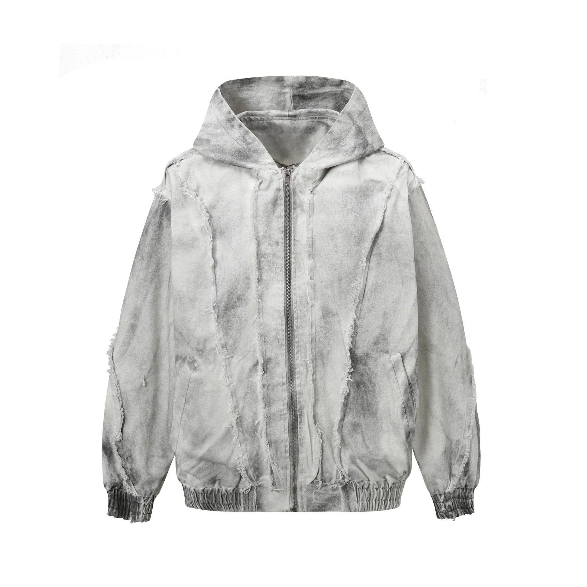 Ash Drift Distressed Hoodie